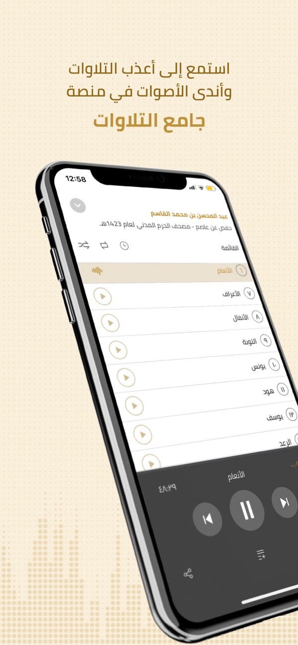 Quranic Recitations Collection screenshot 2